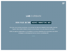 Tablet Screenshot of laburbain.com